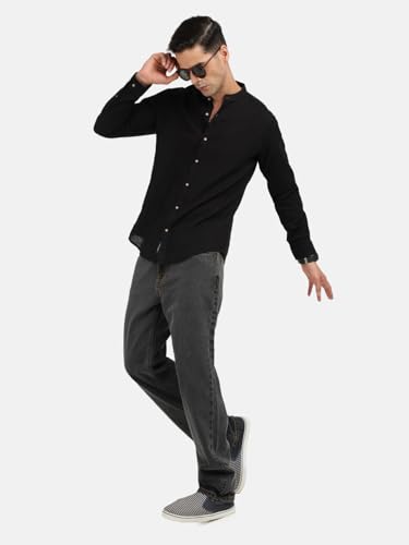 BENE KLEED Jeans for Men|Men Grey Straight Fit Solid Jeans | 100% Cotton Durable and Fashionable - Image 4