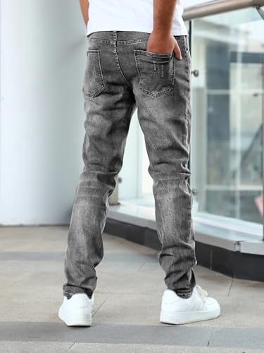 JVX Jeans for Men || Men Jeans || Men Jeans Pants || Denim Jeans (JEANS-07) (in, Numeric, 34, Black) - Image 5