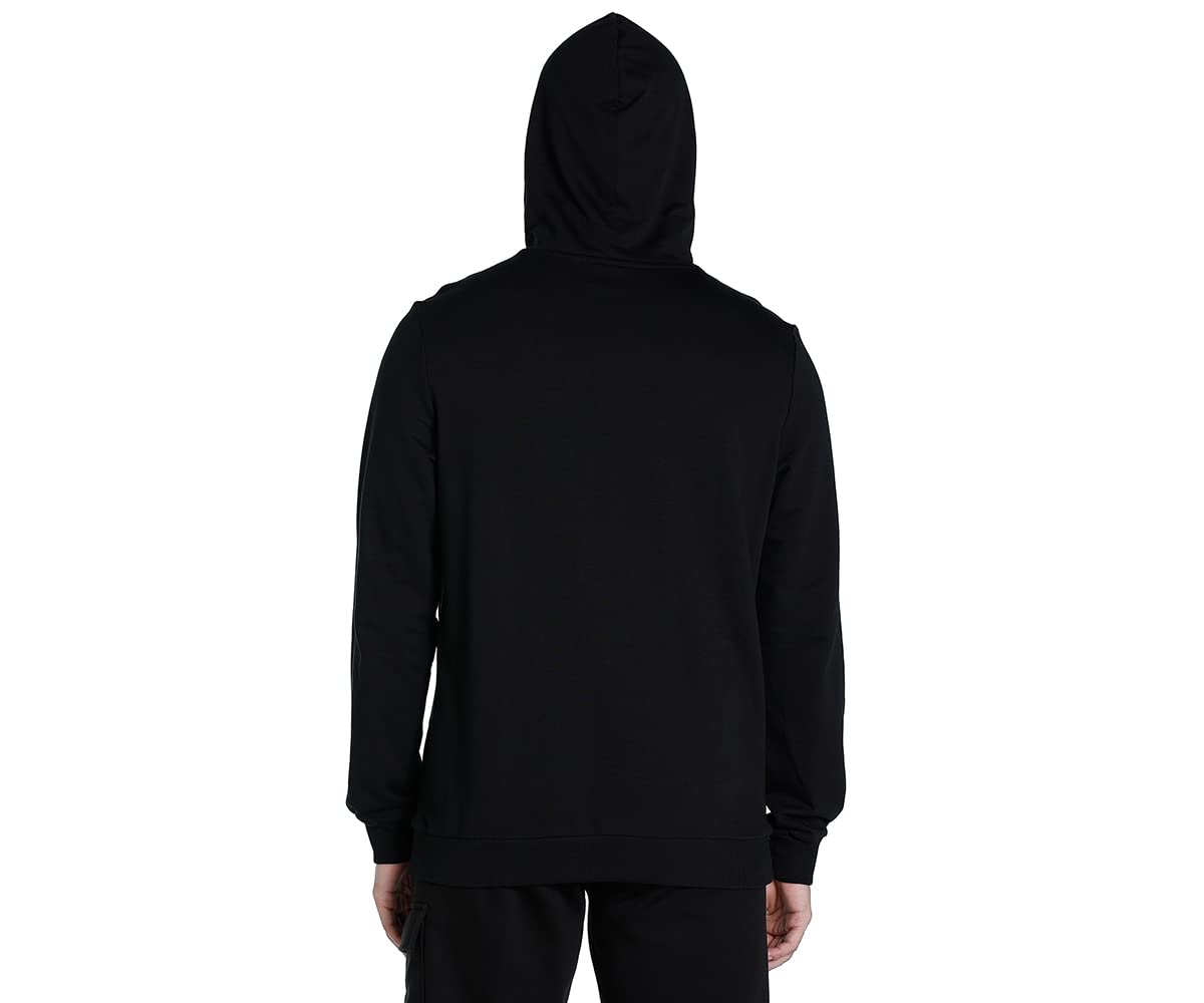 Puma Men's Cotton Regular Hooded Neck Sweatshirt (67029201_Black_X-Large) - Image 6