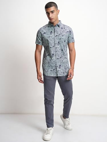 Highlander Men's Tapered Pants (HLTR004406_China Blue - Image 8