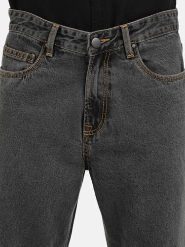 BENE KLEED Jeans for Men|Men Grey Straight Fit Solid Jeans | 100% Cotton Durable and Fashionable - Image 3