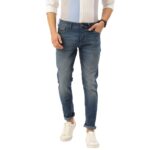 The Indian Garage Co Men's Slim Jeans (1020-DNM02-23_Blue 36)
