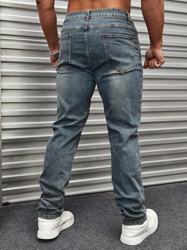 URBAN POCKETS Jeans for Men || Cargo Jeans (Comfort-Tarry-Blue-U07-30) - Image 6