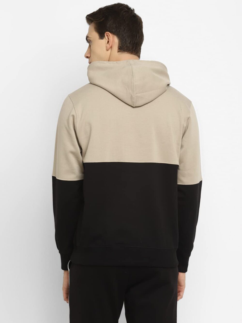 Alan Jones Clothing Men's Cotton Blend Hooded Neck Regular Fit Hooded Sweatshirt (Ss21-Hd04-Lgrn-Xxl_Light Green_2Xl) - Image 5