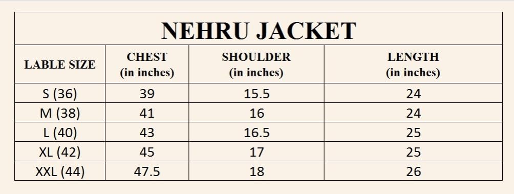 KRAFT INDIA Men's Silk Blend Jacquard Sleeveless Gold Print Green Nehru Jacket (Size- Large) - Image 4