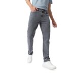 Urbano Fashion Men's Grey Regular Fit Washed Jeans Stretchable (avtowlreg-mgrey-32)