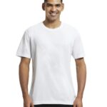 Jockey Men's Regular Fit Round Neck Half Sleeved T-Shirt 2714_White_M