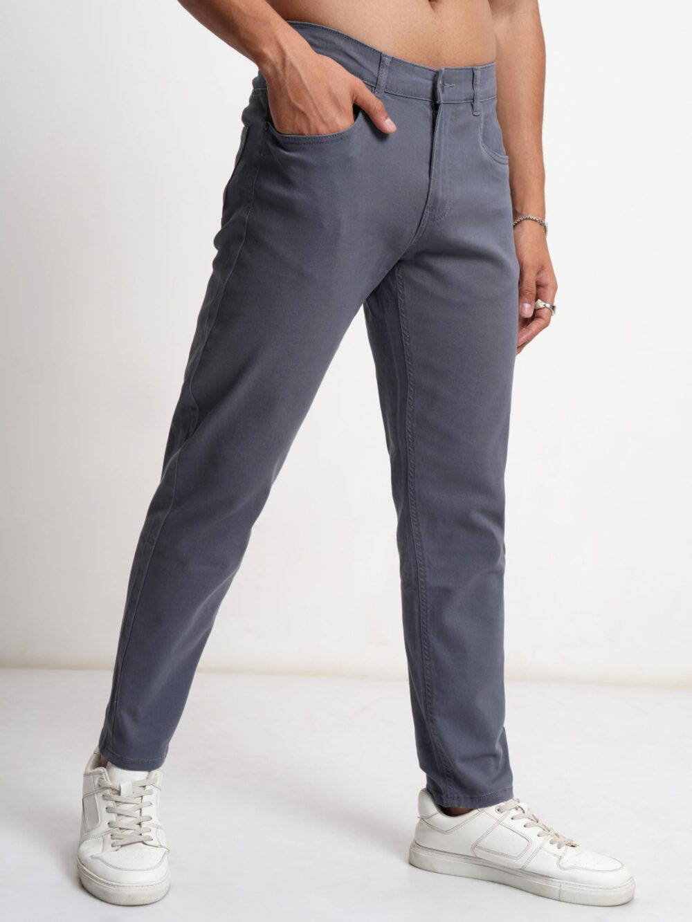 Highlander Men's Tapered Pants (HLTR004406_China Blue - Image 6