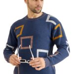 DZANT Woolen|Wool|Round Neck|Full Sleeve|Winter Wear|Sweaters For Men,blue
