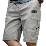 Men shorts || Men shorts cotton || Men shorts casual (Short-11-Lightgrey-M)