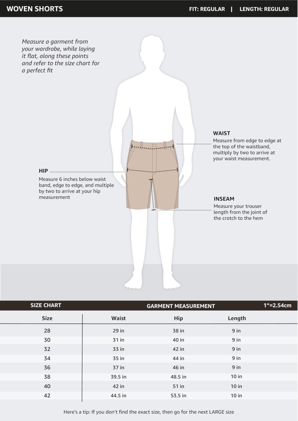 Symbol Men's Cotton Chino Shorts | Casual Half Pants | Bermuda (Grey_38) - Image 4