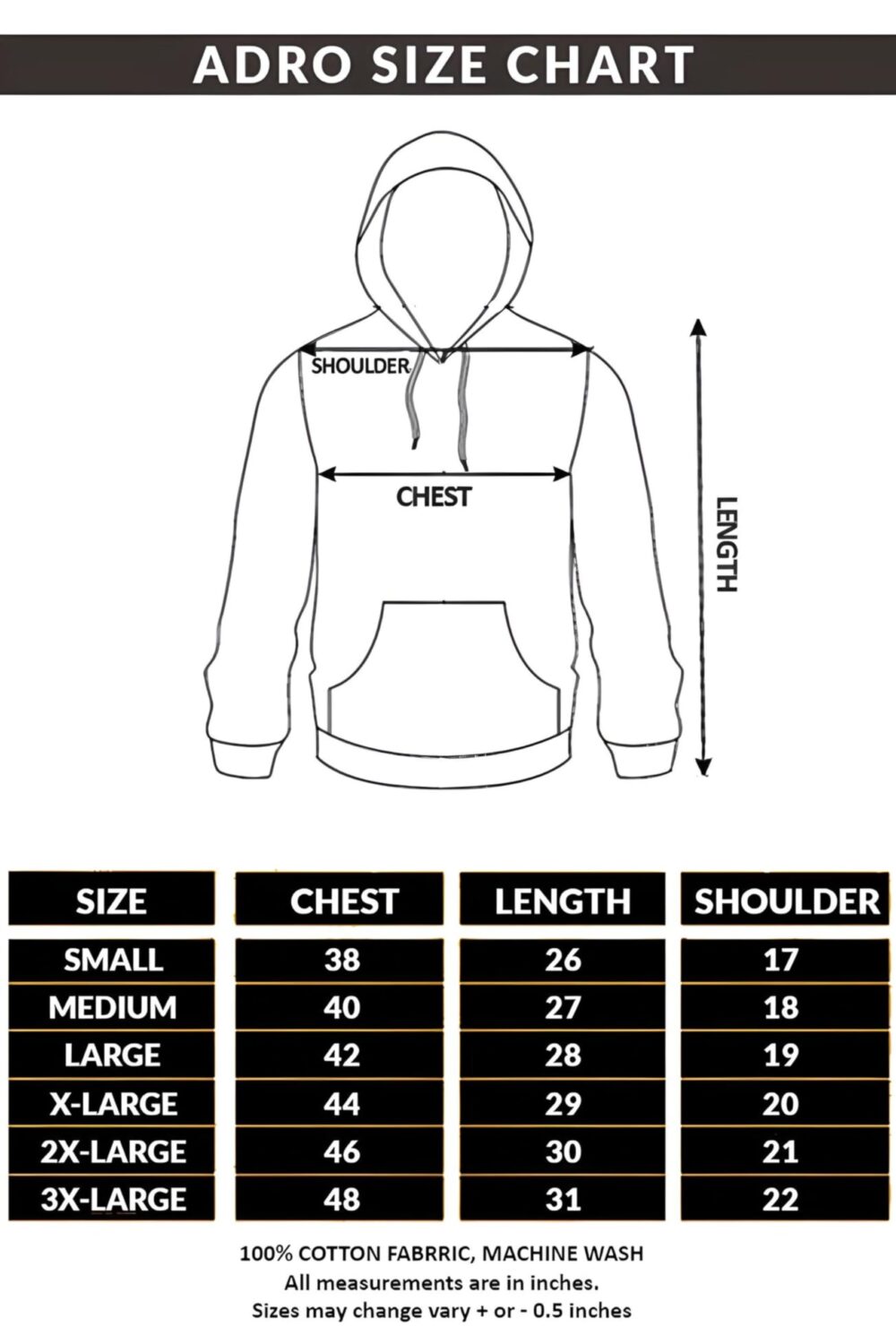 ADRO Men's Cotton Neck Hooded Sweatshirt (H24-M-PLN-SB_Teal - Image 2