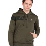 Alan Jones Clothing Men's Cotton Hoodies Sweatshirt (Olive_Small, Regular)
