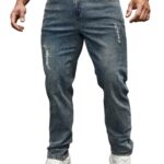 URBAN POCKETS Jeans for Men || Cargo Jeans (Comfort-Tarry-Blue-U07-30)