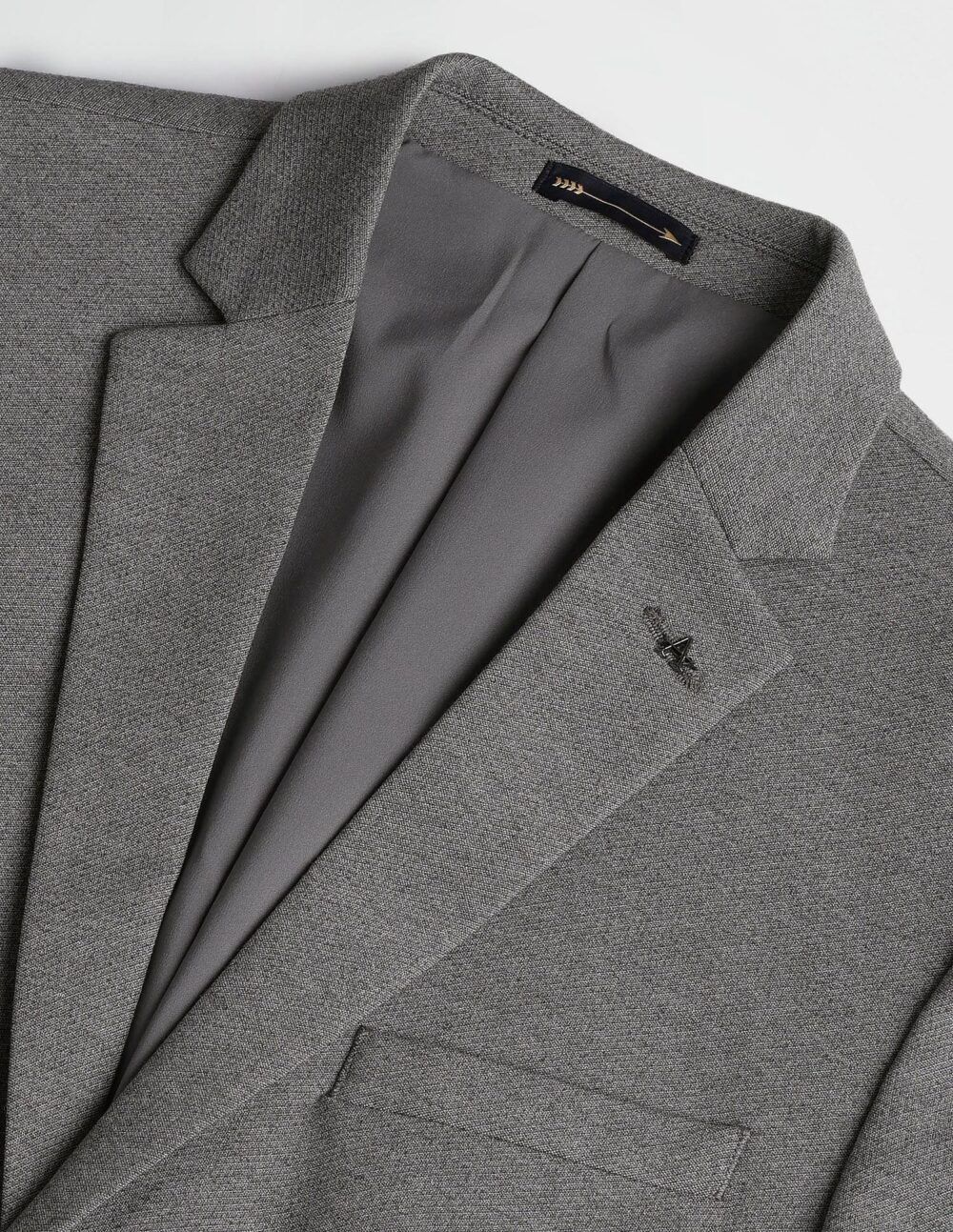 Arrow Men's Classic Casual Blazer (ARADOBZ0014_Grey - Image 8
