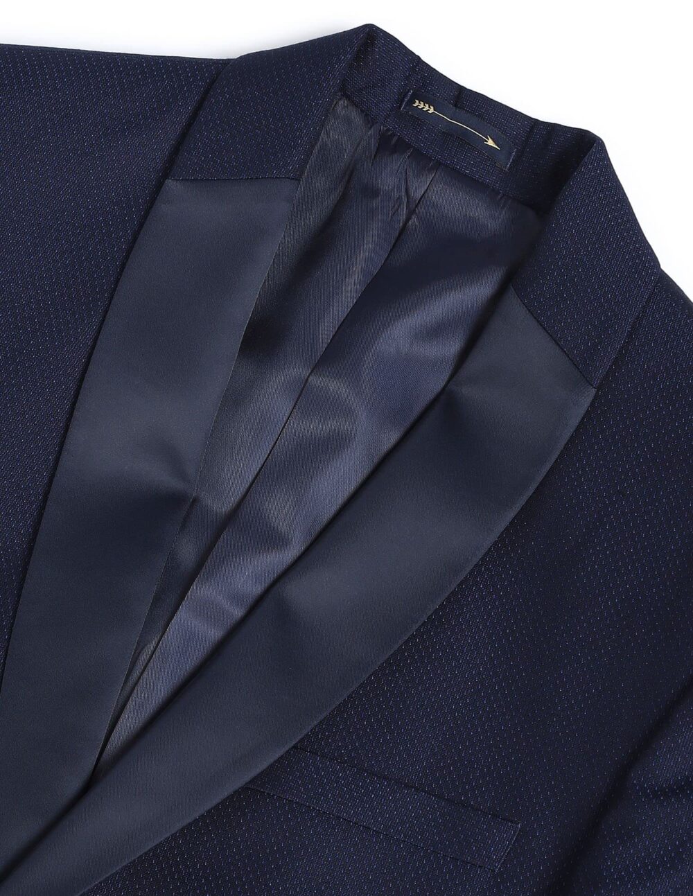 Arrow Men's Polyester Single Breasted Suits (ARAFSU5525_Blue - Image 7