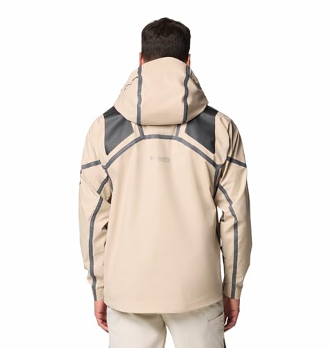 Columbia Men Brown Outdry Extreme Waterproof Whistler Peak Shell Rain Jacket, M - Image 11