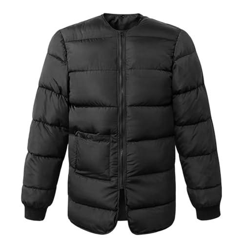 UJEAVETTE Winter Safety Jacket for Men Hooded Rain Coat Comfortable High Visibility - Image 8