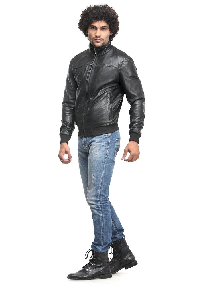 TEAKWOOD LEATHERS Genuine Leather Biket Jacket for Men, Hiking Casual Traveller Jacket for Men | 10006BLACKXL - Image 5