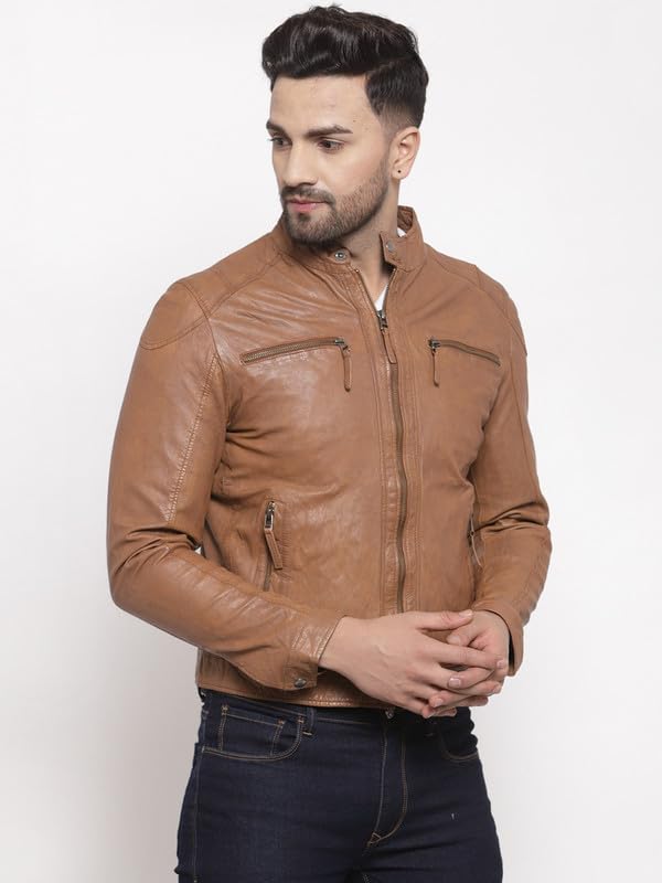 TEAKWOOD LEATHERS Men's Genuine Leather Jacket Stylish Biker Leather Jackets | Casual Office & Biker's Choice (2XL) - Image 6