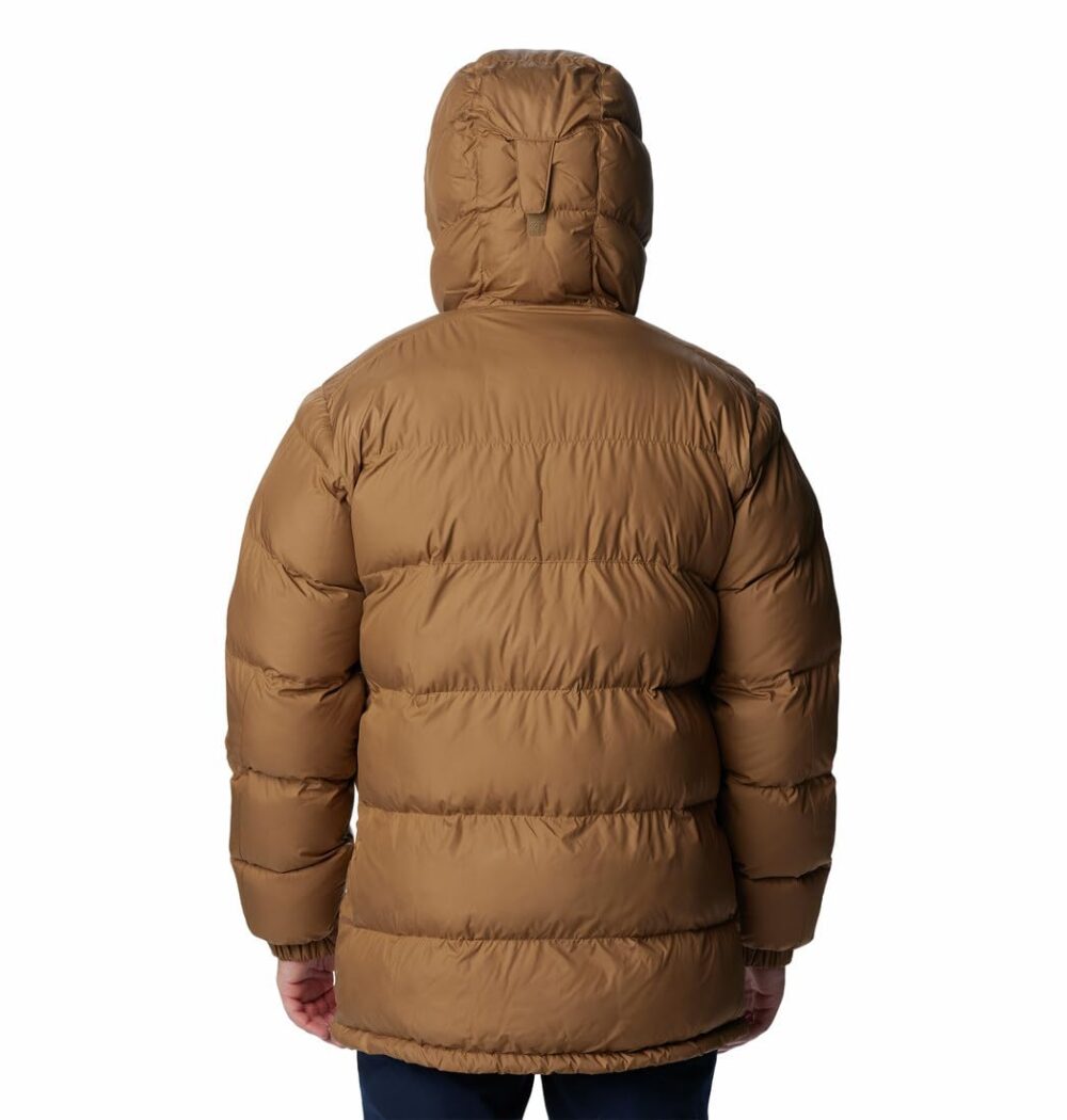 Columbia Mens Pike Lake Polyester Standard Length Parka Jacket, Delta Brown, Large - Image 4