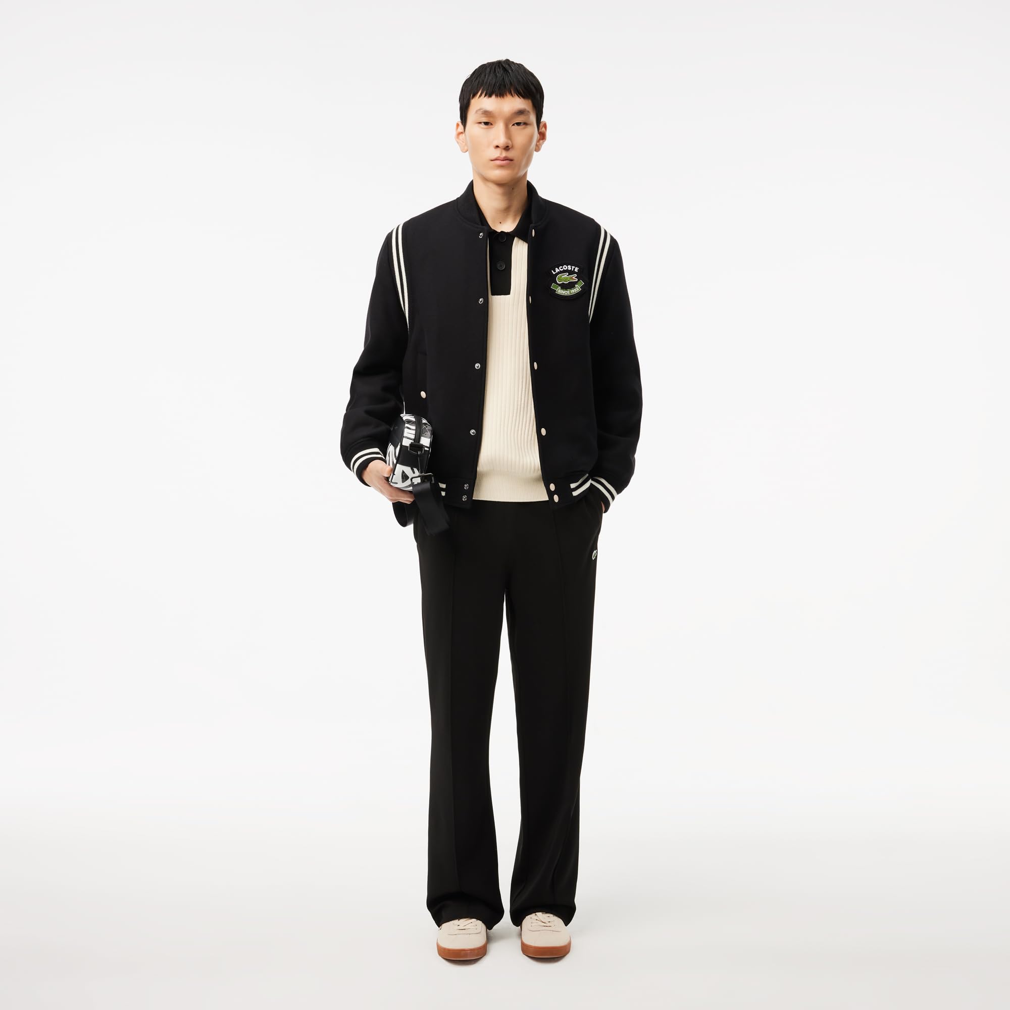 Lacoste Men's A-Line Coat (BH2898_Black_031_52) - Image 2