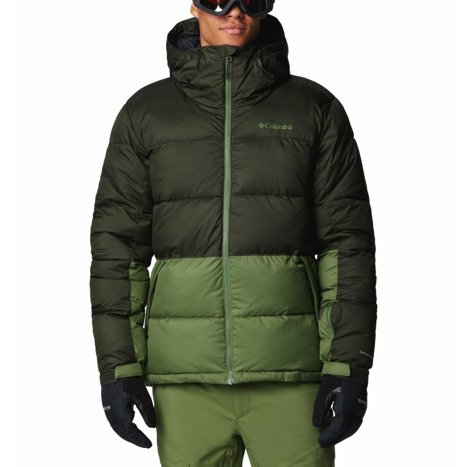 Columbia Men Green Omni Heat Reflective Slope Style Jacket, XXL