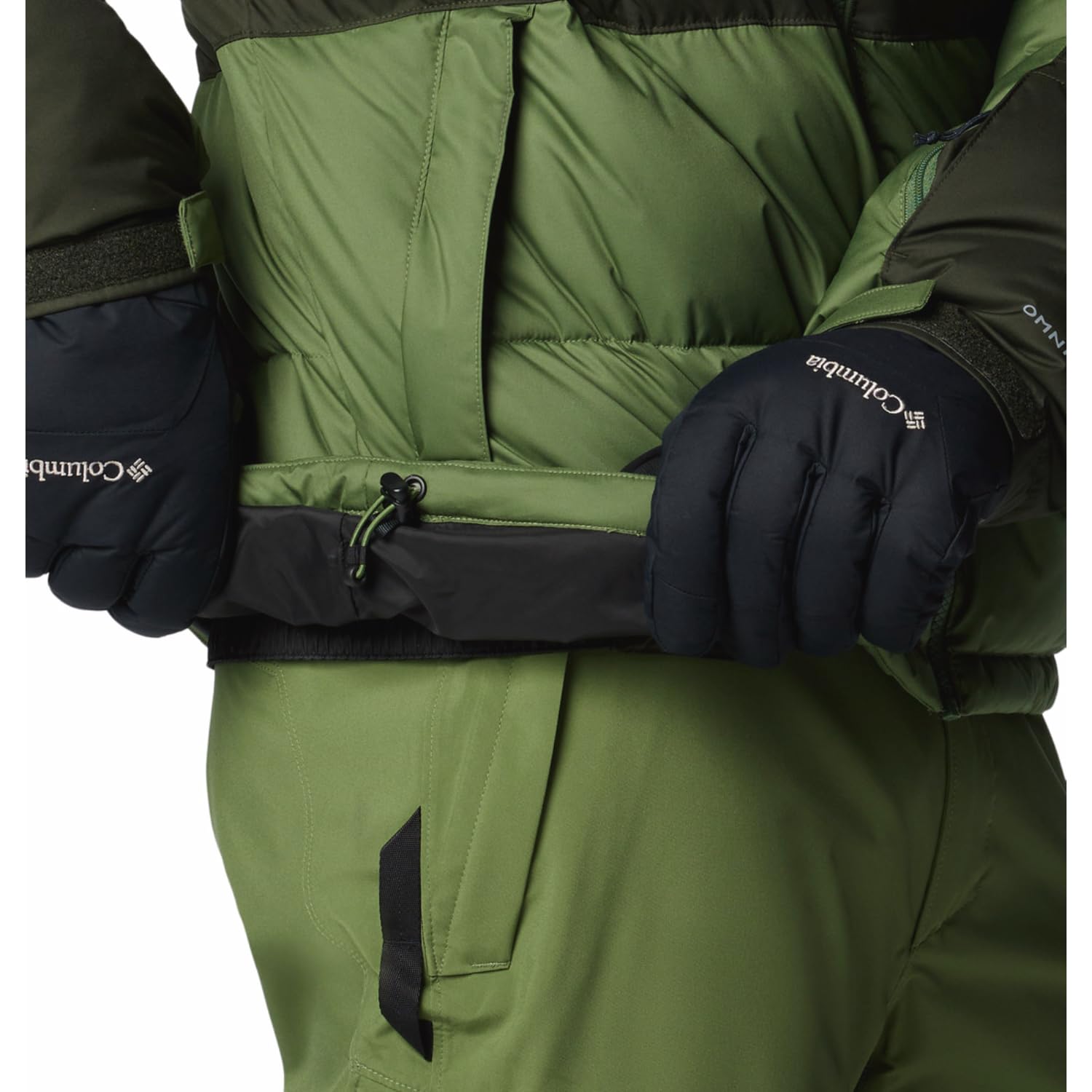 Columbia Men Green Omni Heat Reflective Slope Style Jacket, XXL - Image 4