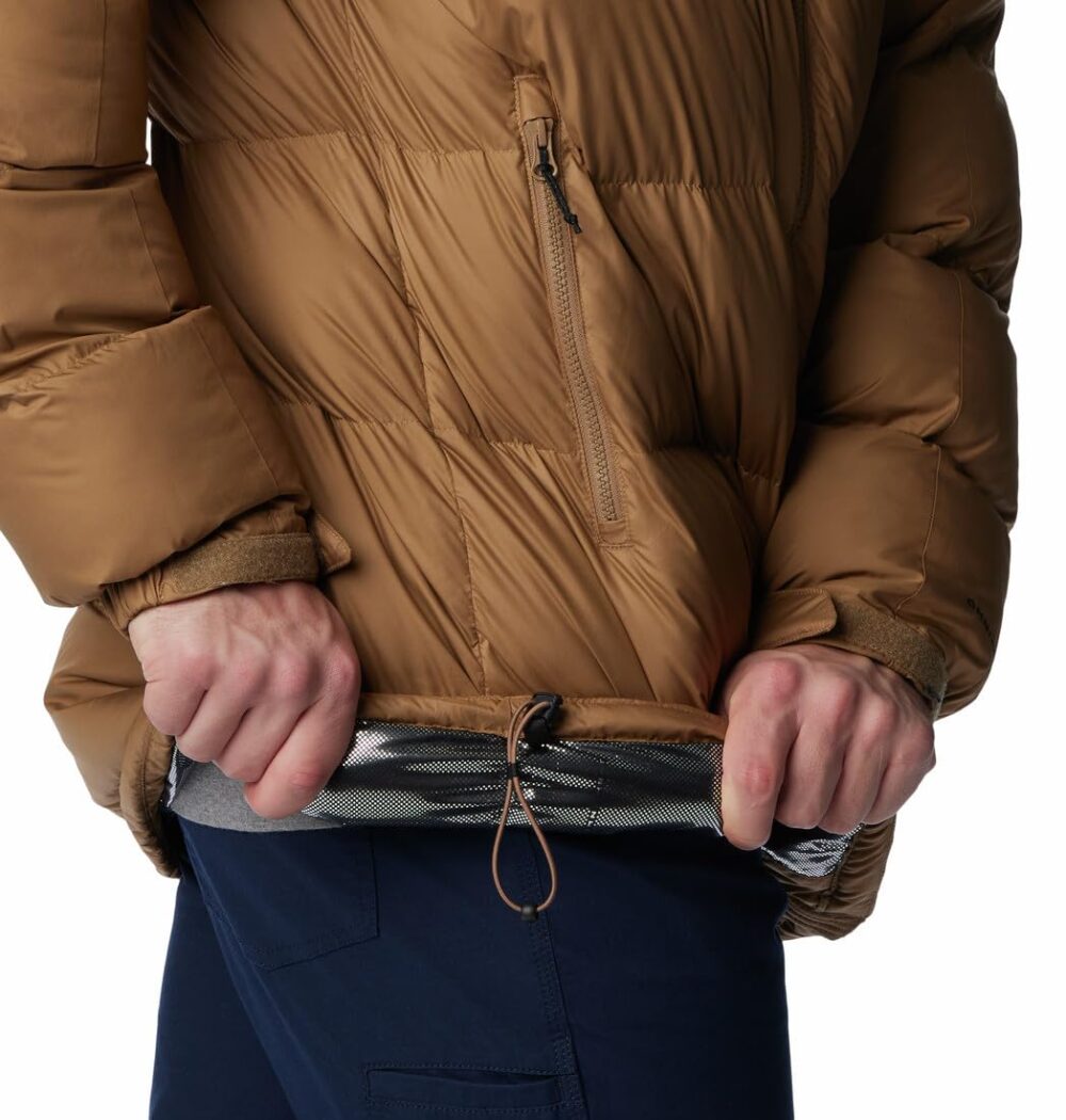 Columbia Mens Pike Lake Polyester Standard Length Parka Jacket, Delta Brown, Large - Image 6