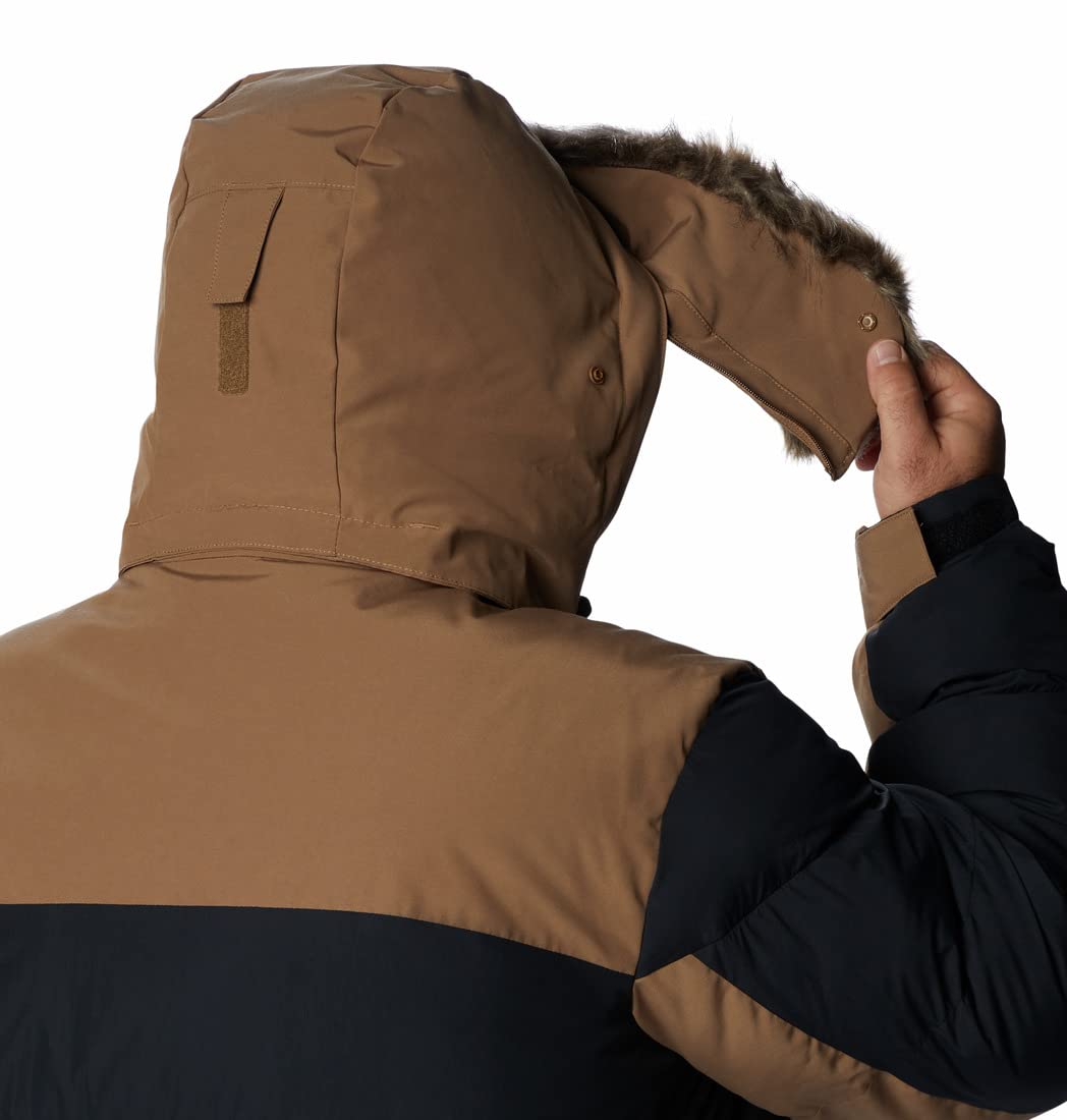 Columbia Mens Marquam Peak Fusion Parka Jacket, Delta, Black, S - Image 2