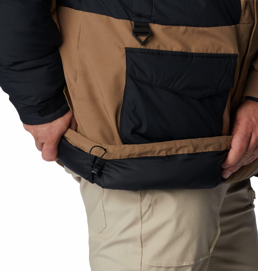Columbia Mens Marquam Peak Fusion Parka Jacket, Delta, Black, S - Image 10