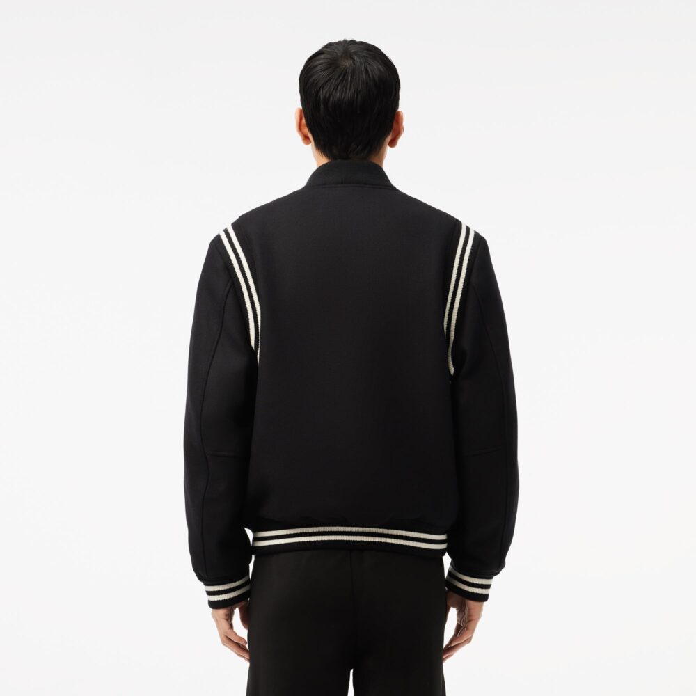 Lacoste Men's A-Line Coat (BH2898_Black_031_52) - Image 7