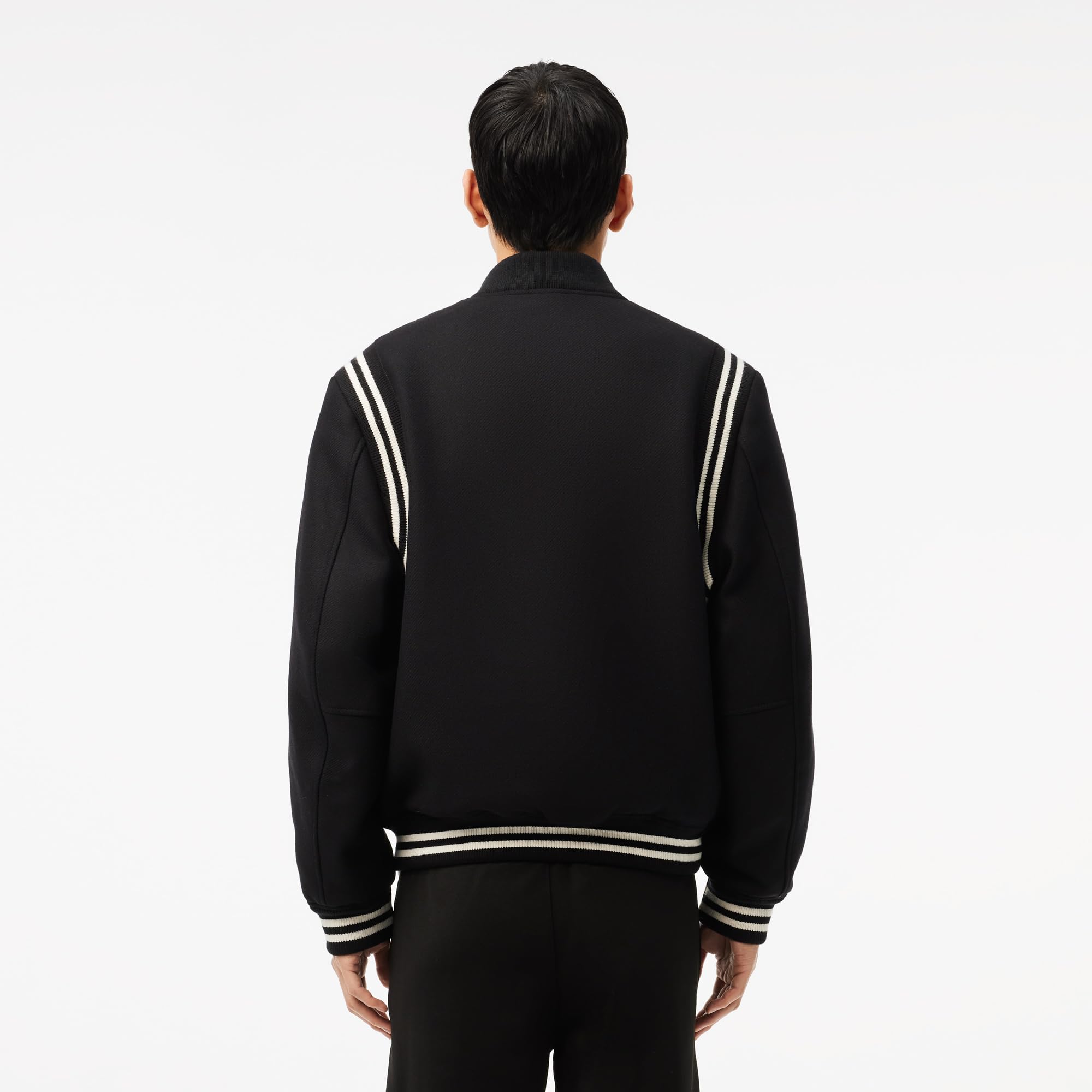Lacoste Men's A-Line Coat (BH2898_Black_031_52) - Image 7