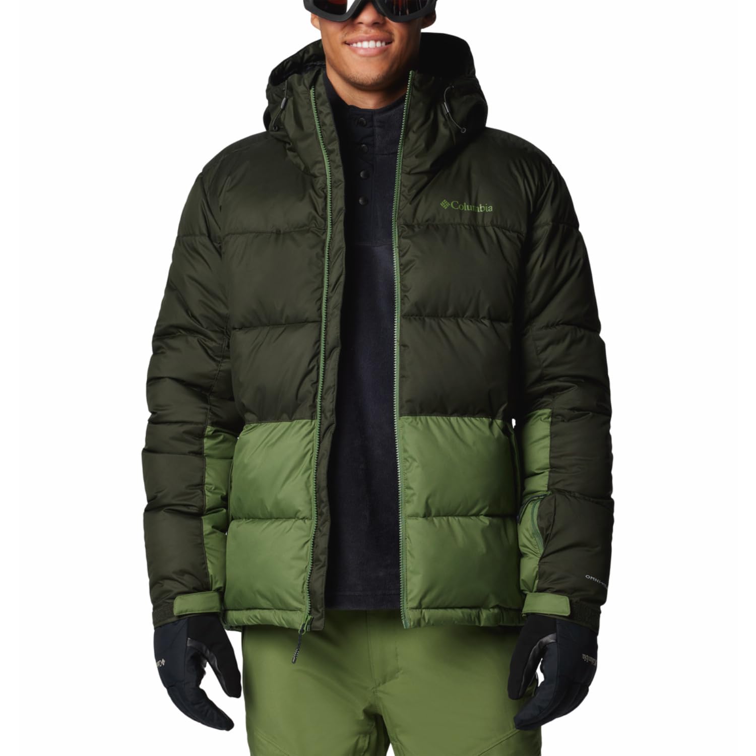 Columbia Men Green Omni Heat Reflective Slope Style Jacket, XXL - Image 7
