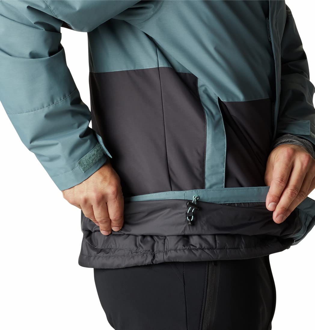 Columbia Mens Agate Alley Interchange Jacket, Metal, Shark, L - Image 4