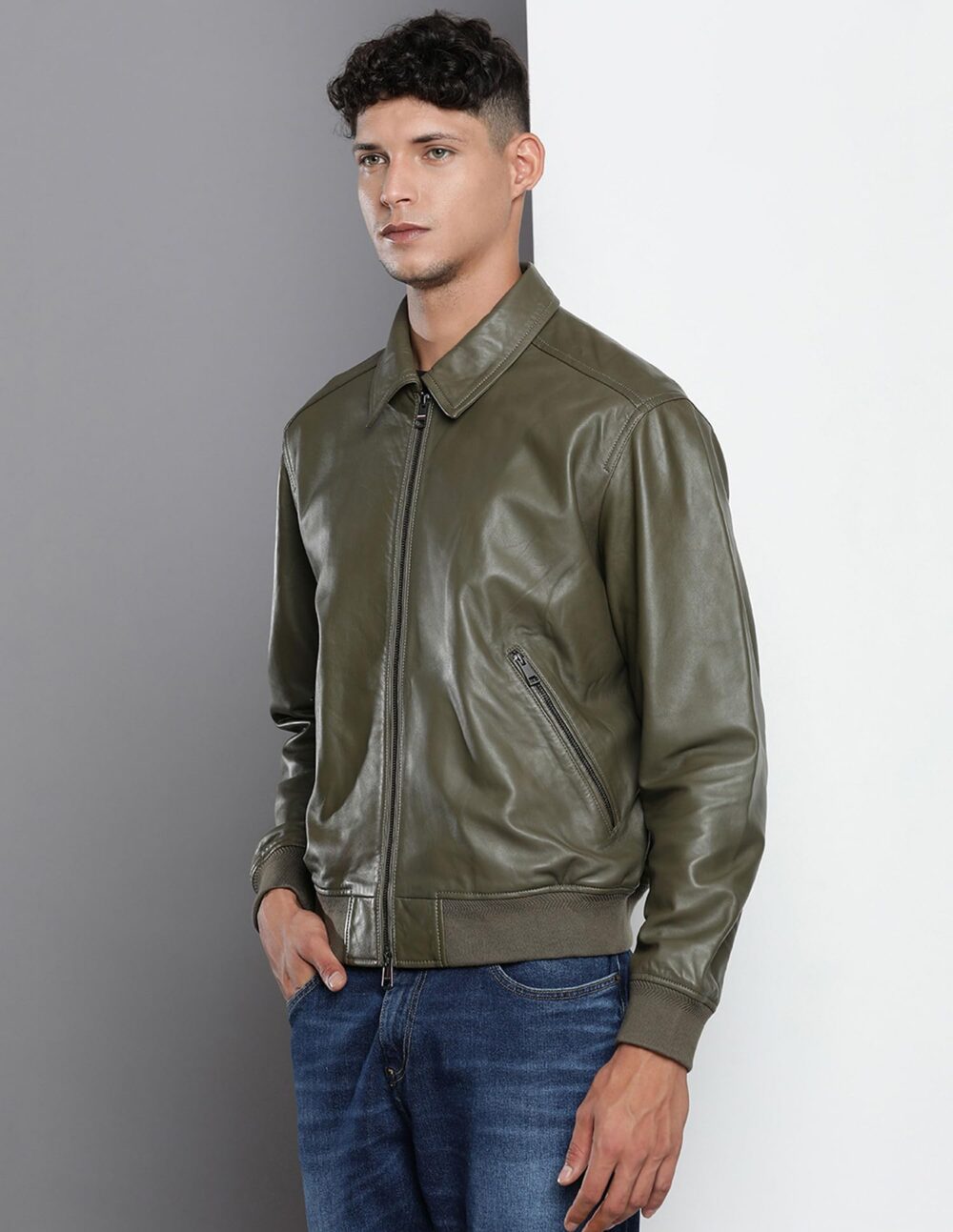 Tommy Hilfiger Mens Beige Color Jacket (M) - Image 6