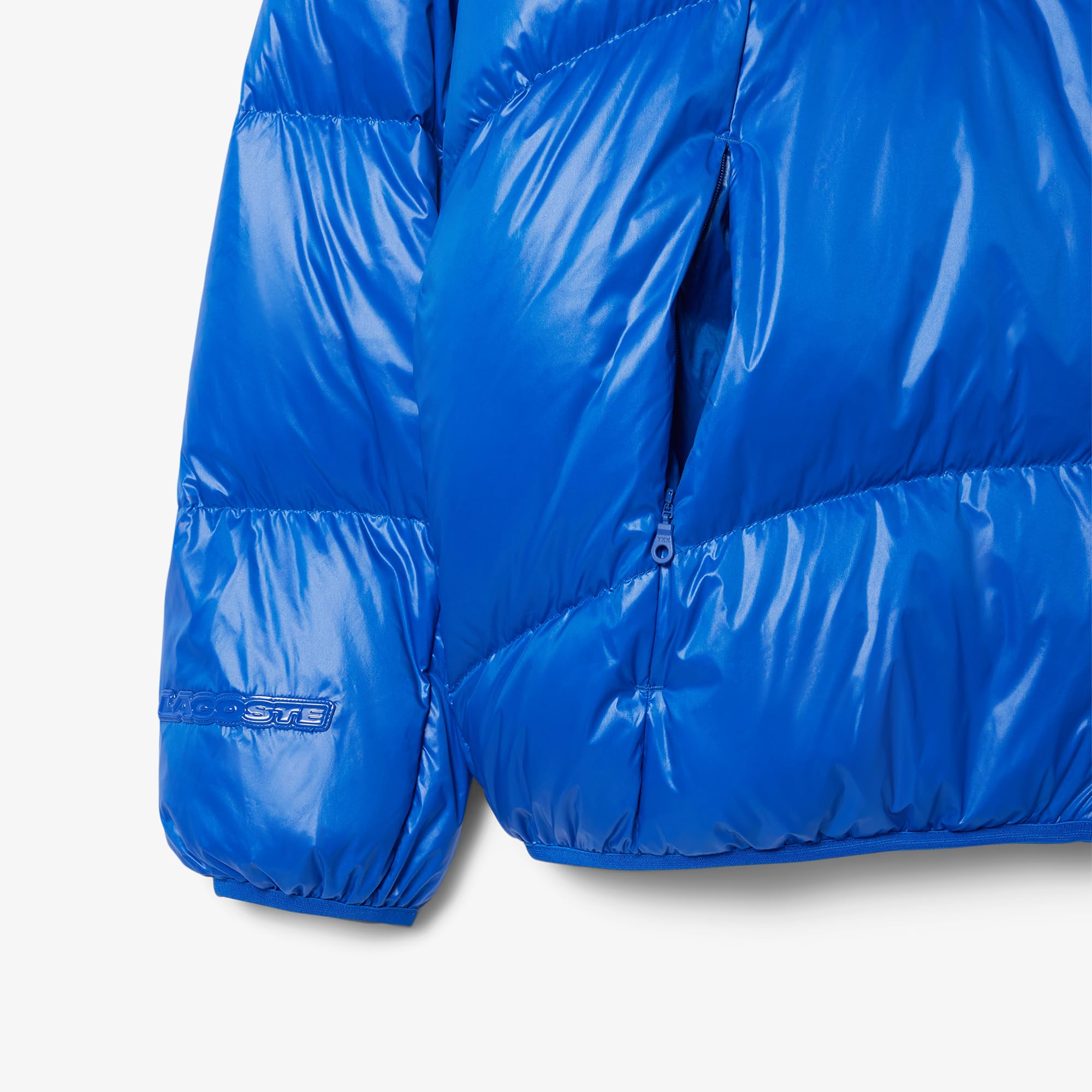 Lacoste Men's A-Line Coat (BH2889_Blue_HJM_54) - Image 5