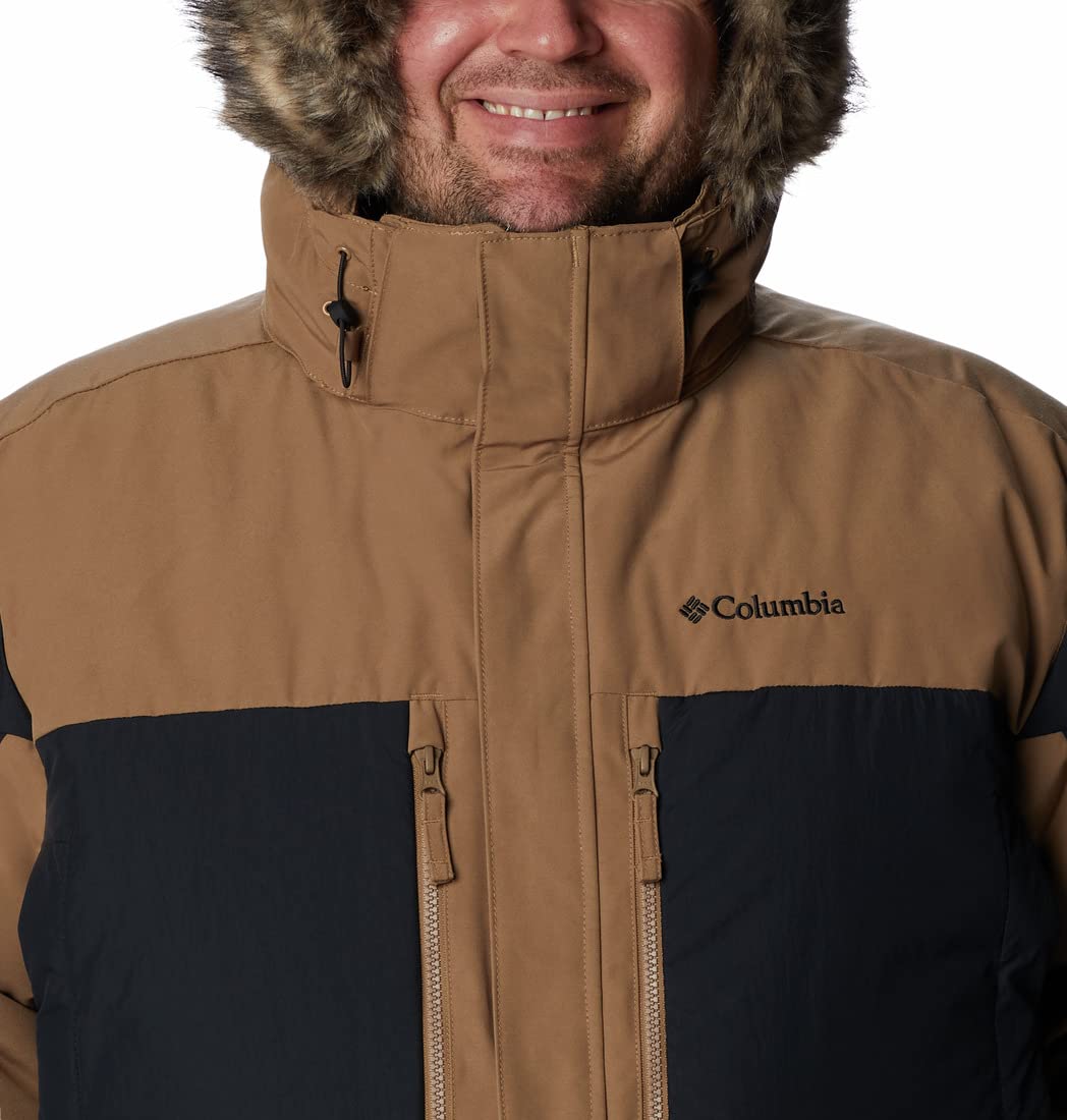 Columbia Mens Marquam Peak Fusion Parka Jacket, Delta, Black, S - Image 9