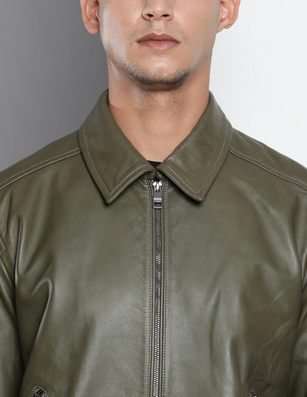 Tommy Hilfiger Mens Beige Color Jacket (M) - Image 3