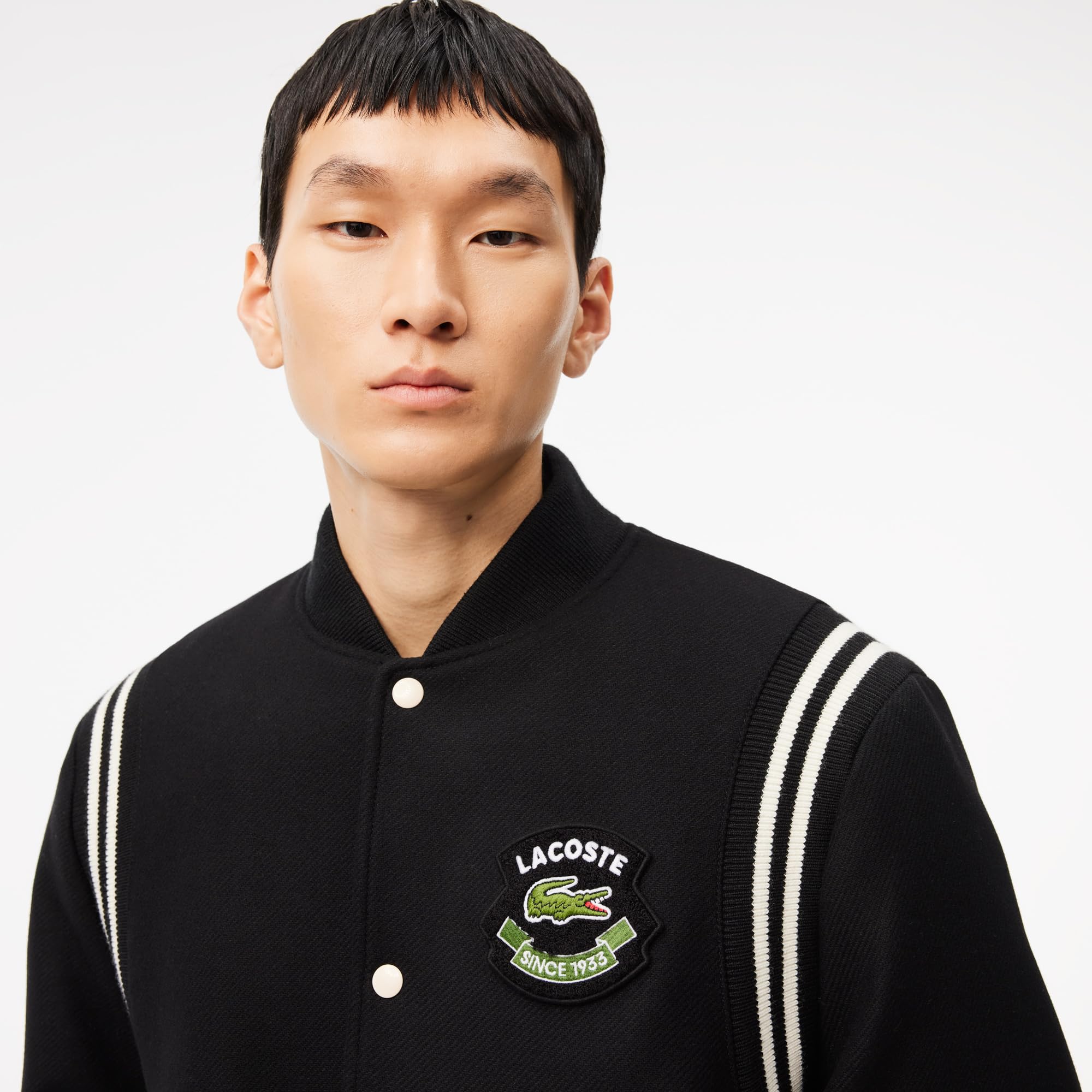 Lacoste Men's A-Line Coat (BH2898_Black_031_52) - Image 8