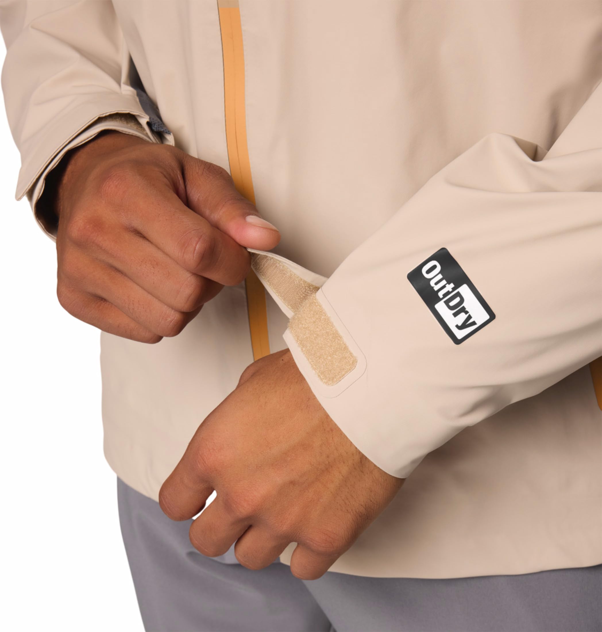 Columbia Men Brown Outdry Extreme Waterproof Reign No Shine Rain Jacket, M - Image 4