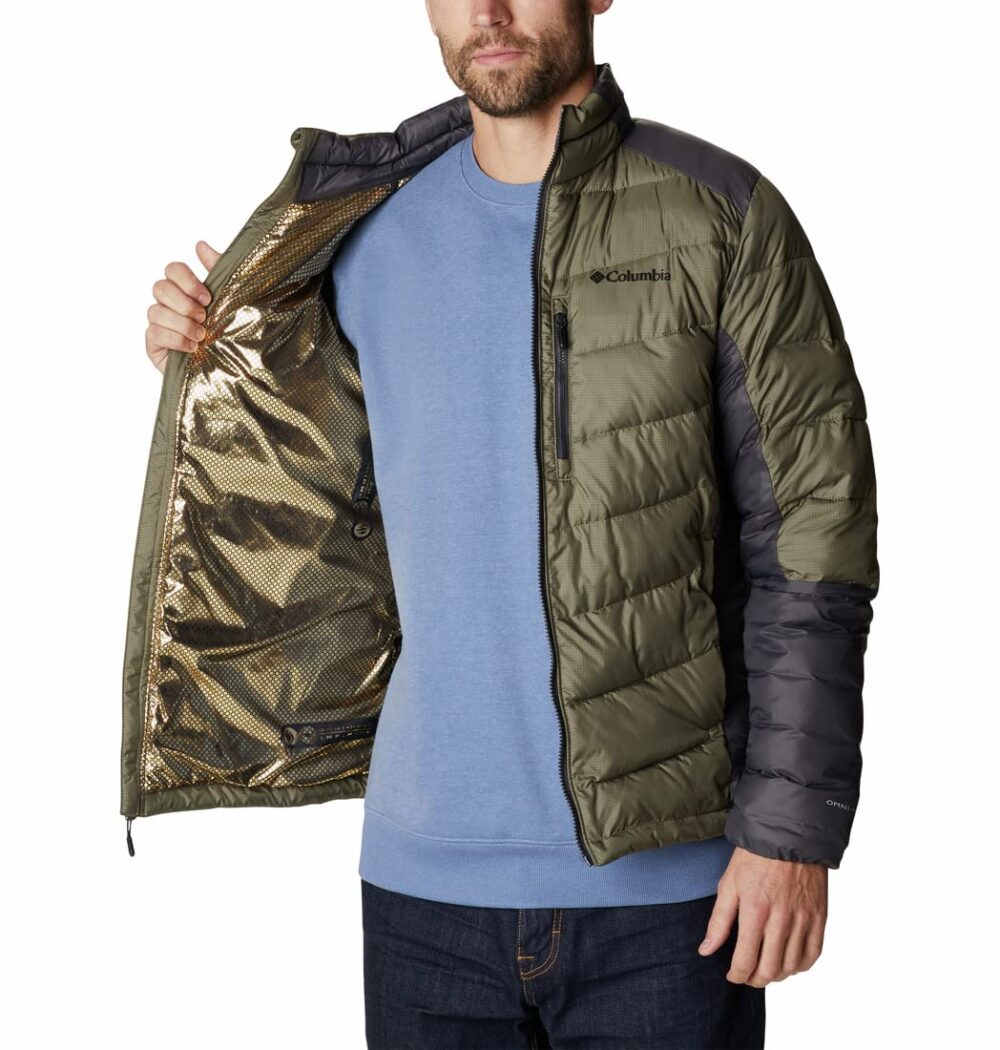 Columbia Mens Labyrinth Loop Jacket, Stone Green, Shark, L - Image 5