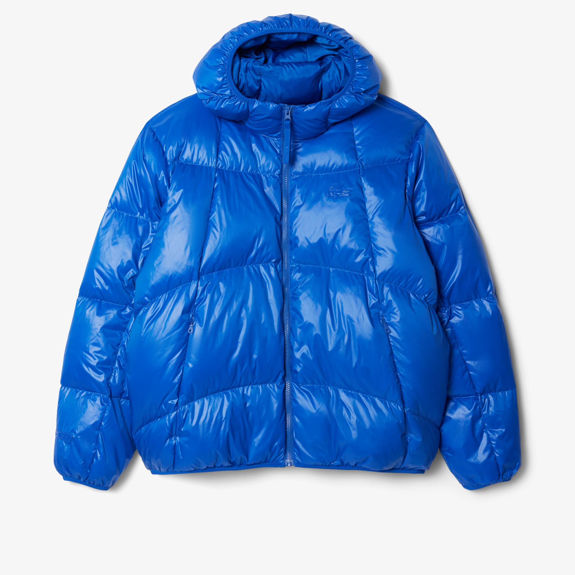 Lacoste Men's A-Line Coat (BH2889_Blue_HJM_54) - Image 7