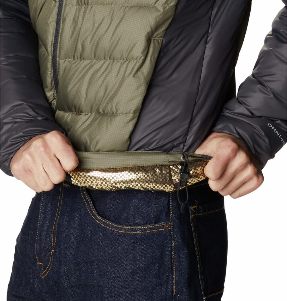 Columbia Mens Labyrinth Loop Jacket, Stone Green, Shark, L - Image 4