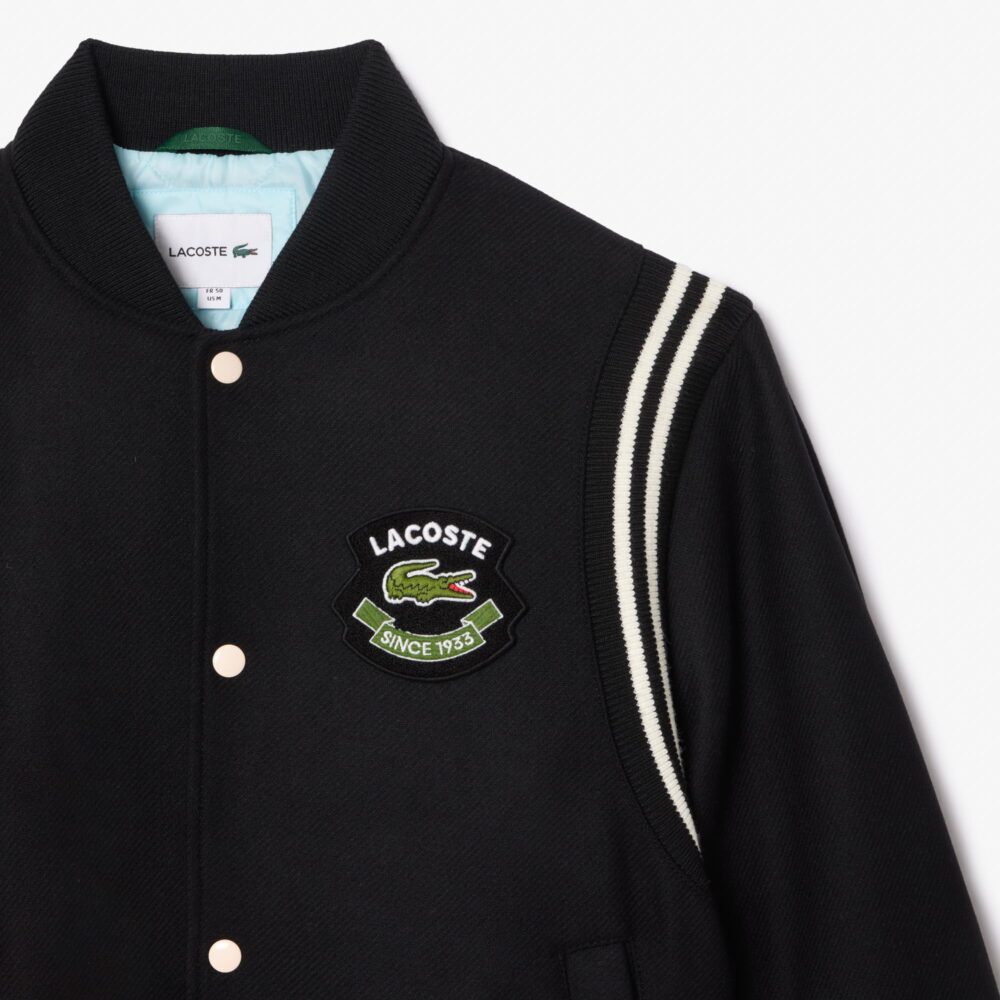 Lacoste Men's A-Line Coat (BH2898_Black_031_52) - Image 5