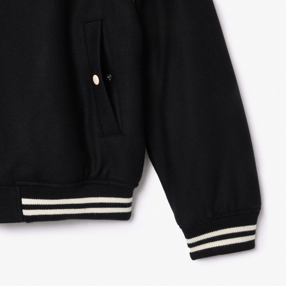 Lacoste Men's A-Line Coat (BH2898_Black_031_52) - Image 4