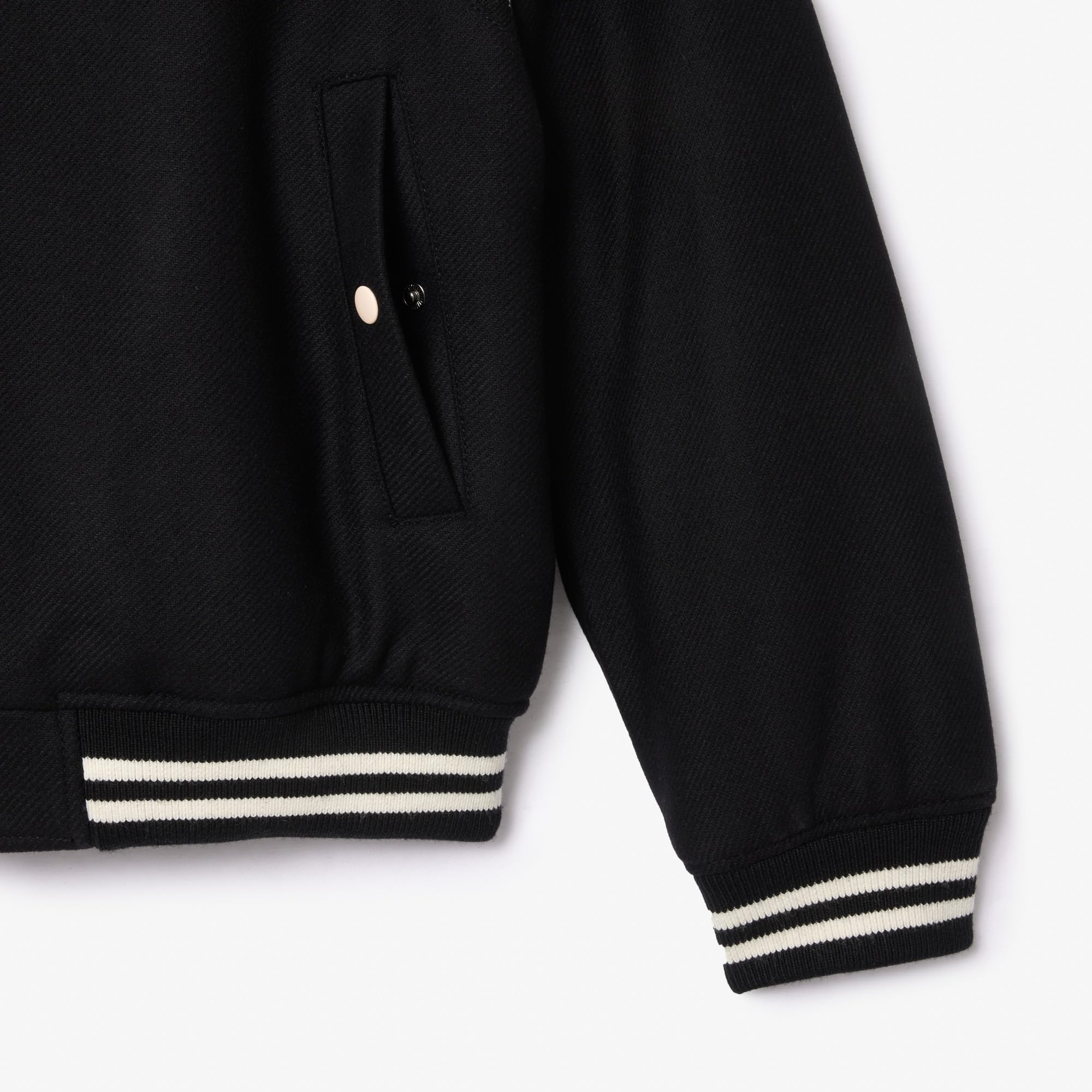 Lacoste Men's A-Line Coat (BH2898_Black_031_52) - Image 4